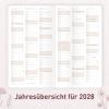 Artikelbild 5 des Artikels “Monatskalender Pocket Slim A6+ 2027 [Fine Flowers rosé] “