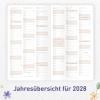 Artikelbild 5 des Artikels “Monatskalender Pocket Slim A6+ 2027 [Lovely Flowers] “