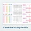 Artikelbild 5 des Artikels “Urlaubsplaner / Teamkalender 2027 A4 gefalzt [Rainbow] “