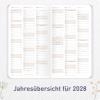 Artikelbild 5 des Artikels “Monatskalender 2026/2027 Square A6+ Taschenkalender [Flower Joy] “