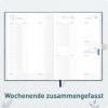 Artikelbild 5 des Artikels “Organizer Day by Day A5 2027 [Blue Leaves] “