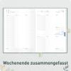 Artikelbild 5 des Artikels “Organizer Day by Day A5 2027 [Shiny Leaves] “