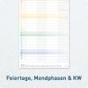Artikelbild 5 des Artikels “Familienplaner kompakt 2027 Wandkalender mit 4 Spalten [Rainbow] “