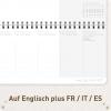 Artikelbild 5 des Artikels “Internationaler Wochen-Tischkalender quer 2027 [Golden Hearts] “