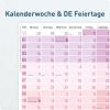 Artikelbild 5 des Artikels “Wandkalender 2027 Hochformat - Jahreskalender schmal lang [Rainbow] “