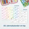 Artikelbild 6 des Artikels “Wandkalender Schuljahr 2026/2027 A1 + [Rainbow] “