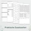 Artikelbild 6 des Artikels “Familienplaner kompakt 2026/2027 Wandkalender 4-spaltig [Blattgold] “