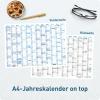 Artikelbild 6 des Artikels “Wandkalender 2027 A1 + quer [Blau] “