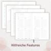 Artikelbild 6 des Artikels “Häfft-Timer Slim A6+ 2026/2027 [Dainty Flower] “
