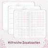 Artikelbild 6 des Artikels “Monatskalender 2026/2027 Square A6+ Taschenkalender 17 Monate [Red Leaves] “