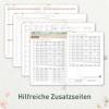 Artikelbild 6 des Artikels “Chäff-Timer Premium A5 Kalender 2026/2027 [Wild Blossoms] “