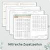 Artikelbild 6 des Artikels “Chäff-Timer Premium A5 2027 [Minty Leaves] “