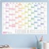 Artikelbild 6 des Artikels “Wandkalender 2027 A2 gerollt abwischbar [Rainbow] “
