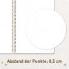 Artikelbild 6 des Artikels “Bullet Journal dotted A5 mit Spiralbindung [Golden Hearts] “