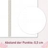 Artikelbild 6 des Artikels “Bullet Journal dotted A5 mit Spiralbindung [Pink Flowers] “
