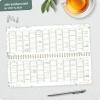 Artikelbild 7 des Artikels “Wochen-Tischkalender 2027 mit Aufsteller [Minty Leaves] “