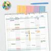 Artikelbild 8 des Artikels “Familienplaner XXL 2027 Wandkalender mit 7 Spalten [Blattgold] “