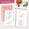Artikelbild 8 des Artikels “Bullet Journal dotted A5 mit Spiralbindung [Pink Flowers] “
