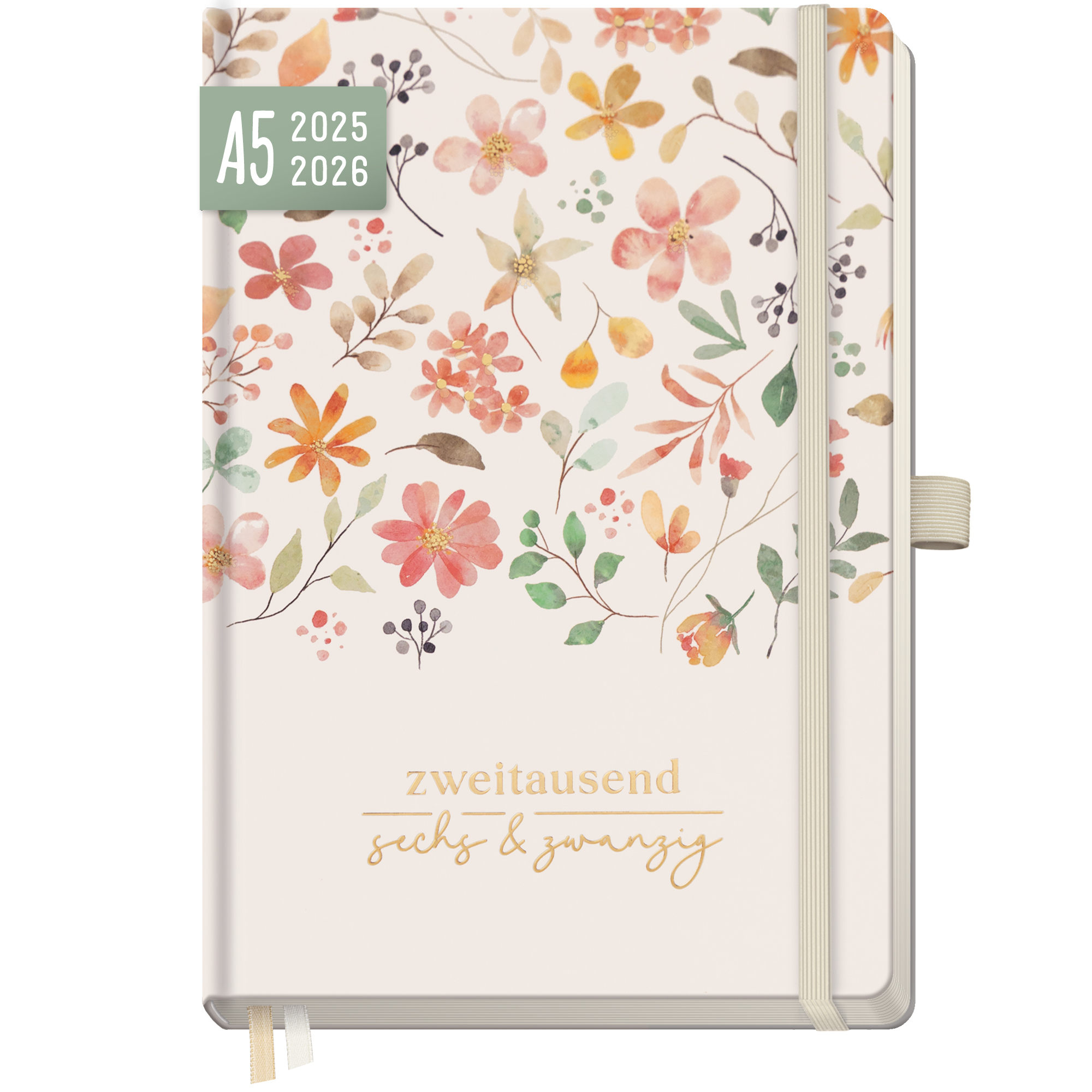 Artikelbild 1 des Artikels “Wochen-Notiz-Timer A5 25/26 [Wild Blossoms] “