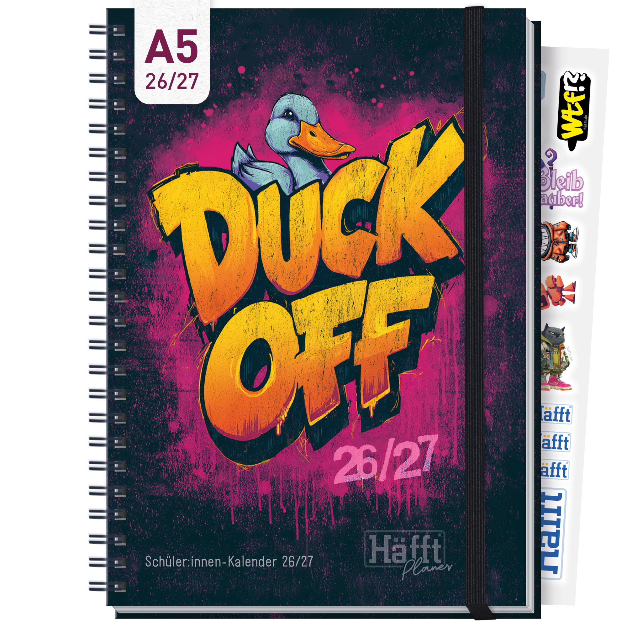 Artikelbild 1 des Artikels “Häfft Planer Premium A5 2026/2027 [Duck off] “