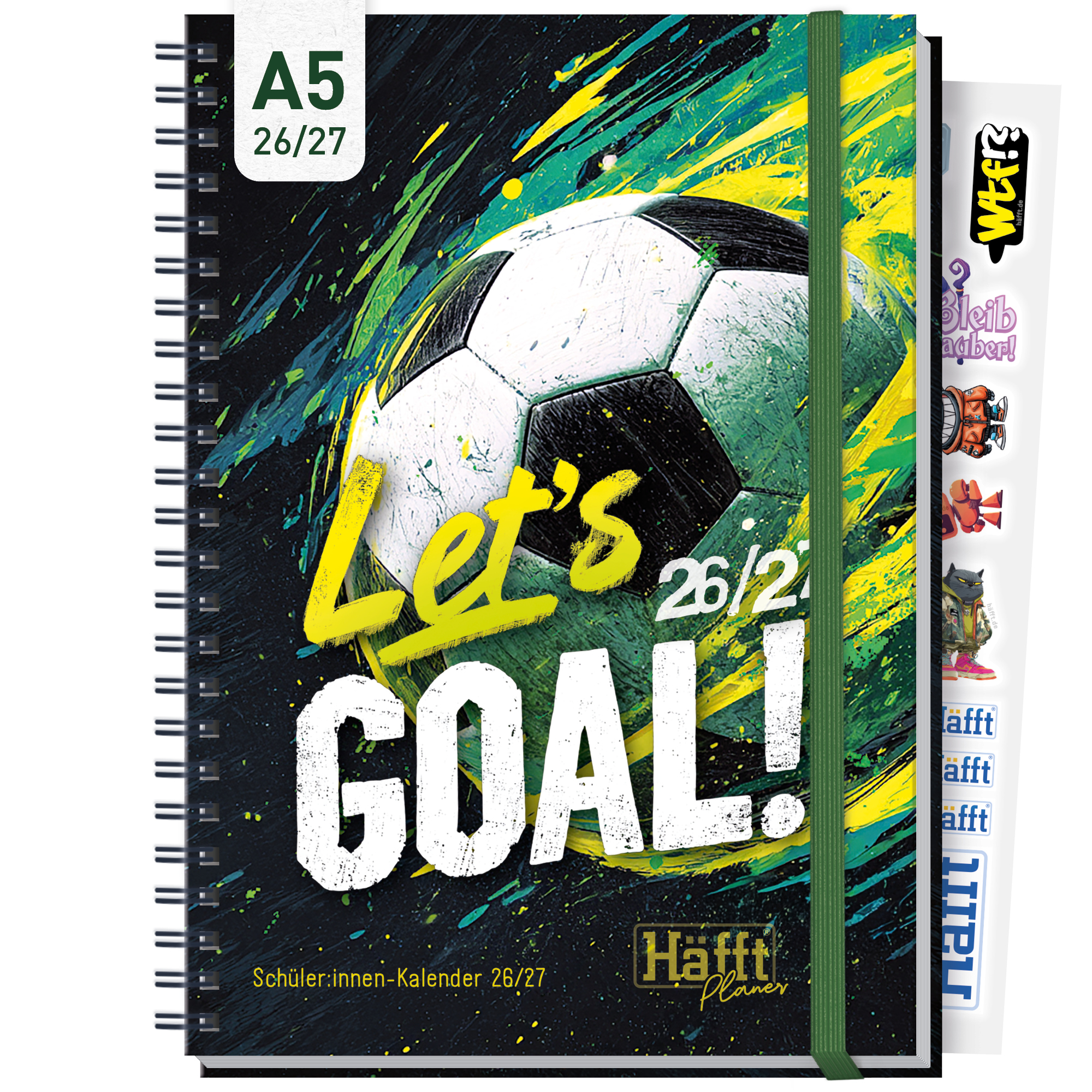 Artikelbild 1 des Artikels “Häfft Planer Premium A5 2026/2027 [Let’s goal!] “