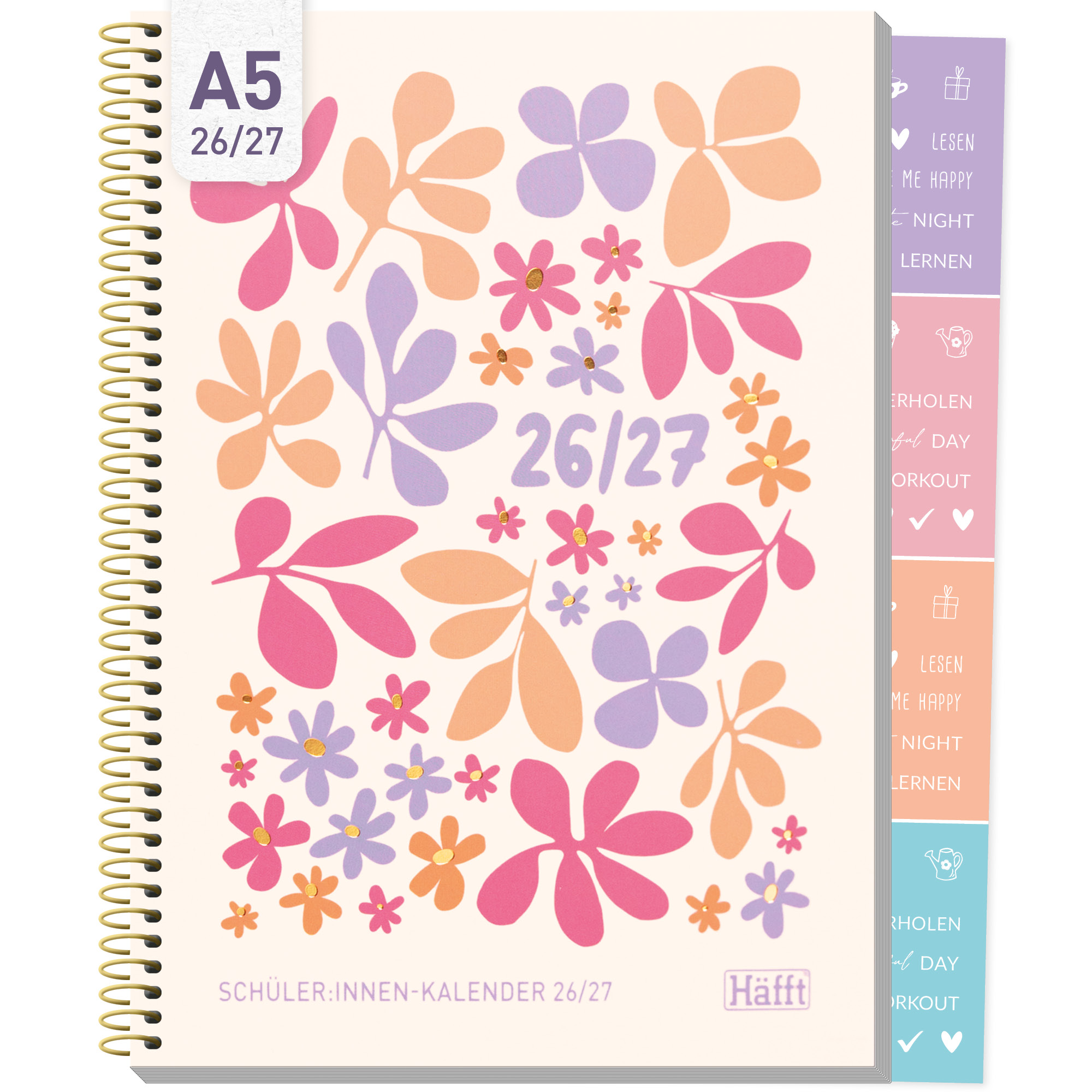 Artikelbild 1 des Artikels “College-Timer A5 2026/2027 [Daisy & Leaf] “