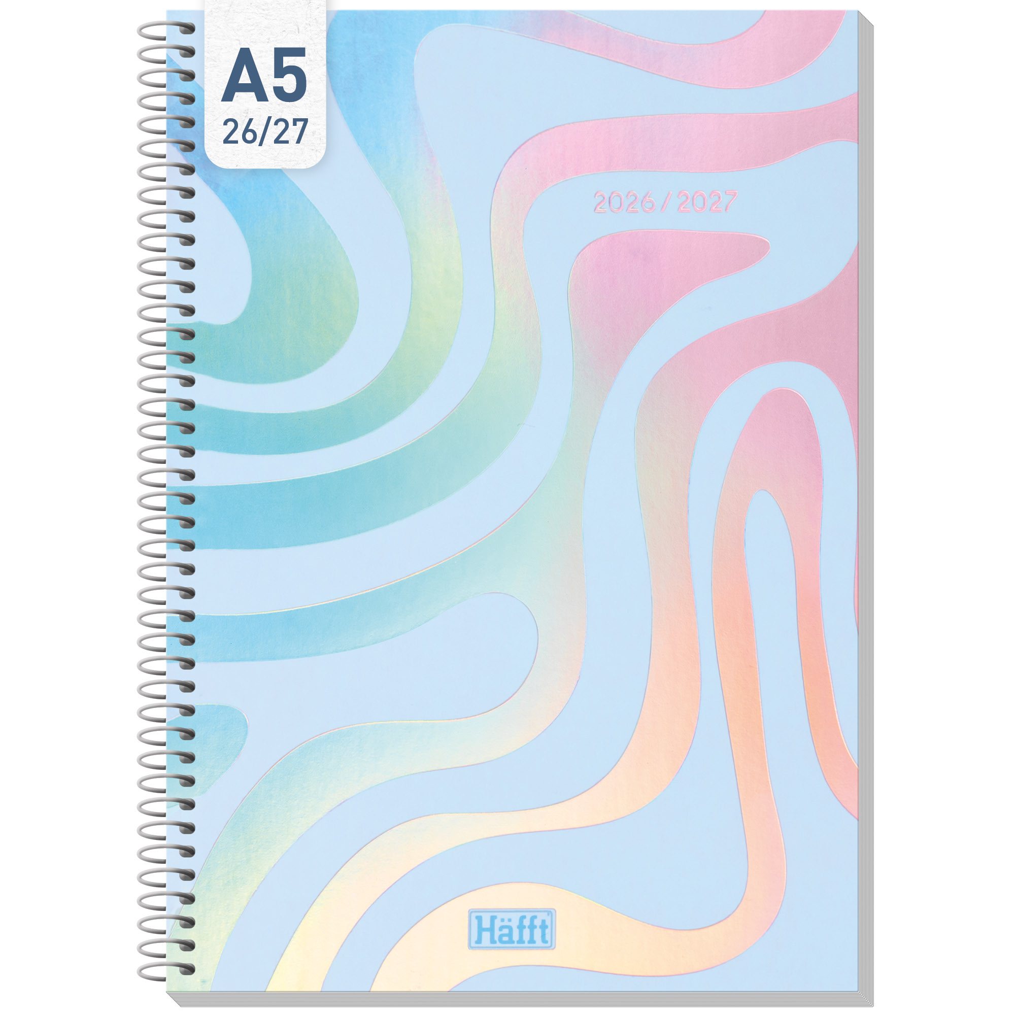 Artikelbild 1 des Artikels “College-Timer A5 2026/2027 [Shiny Waves] “