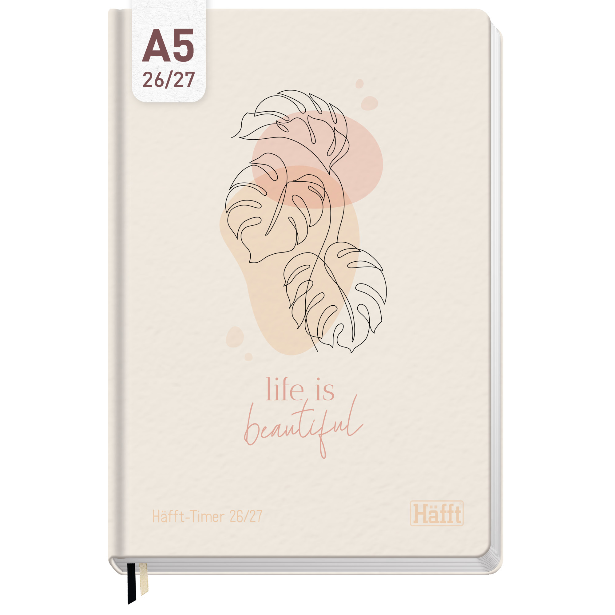 Artikelbild 1 des Artikels “Häfft-Timer A5 2026/2027 [Life is beautiful] “