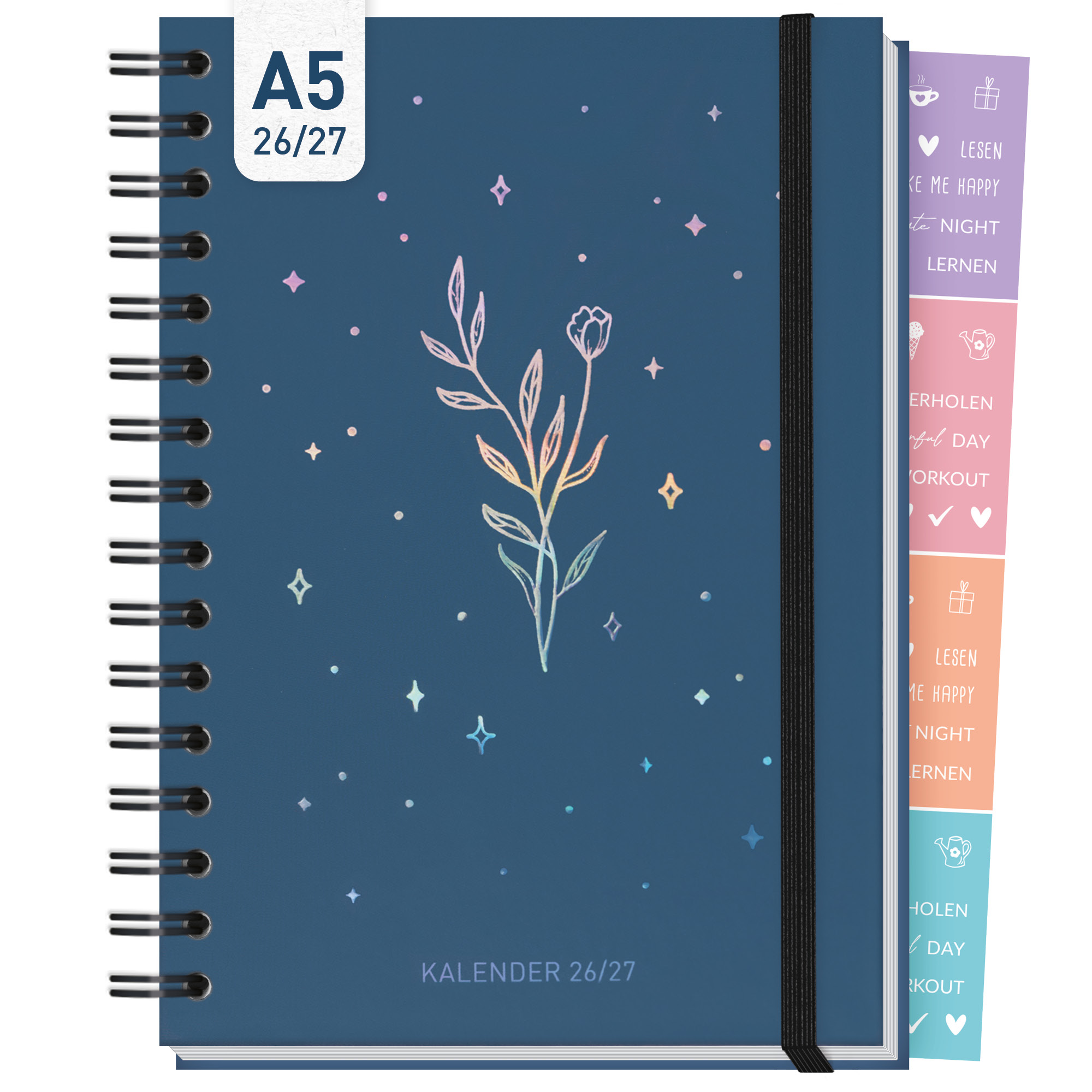 Artikelbild 1 des Artikels “Häfft-Timer Fancy A5 2026/2027 [Night Flower] “