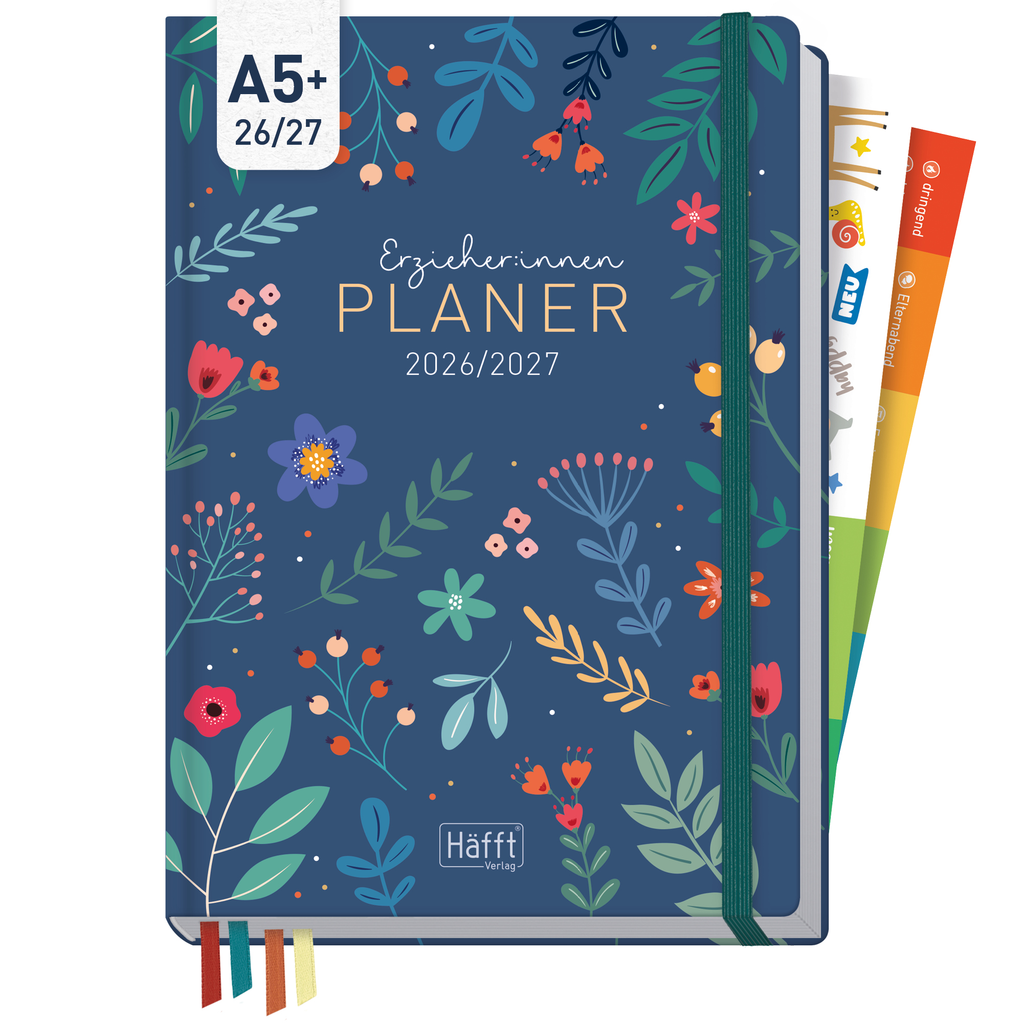 Artikelbild 1 des Artikels “Erzieher-Planer A5+ 26/27  [Color Flowers] “