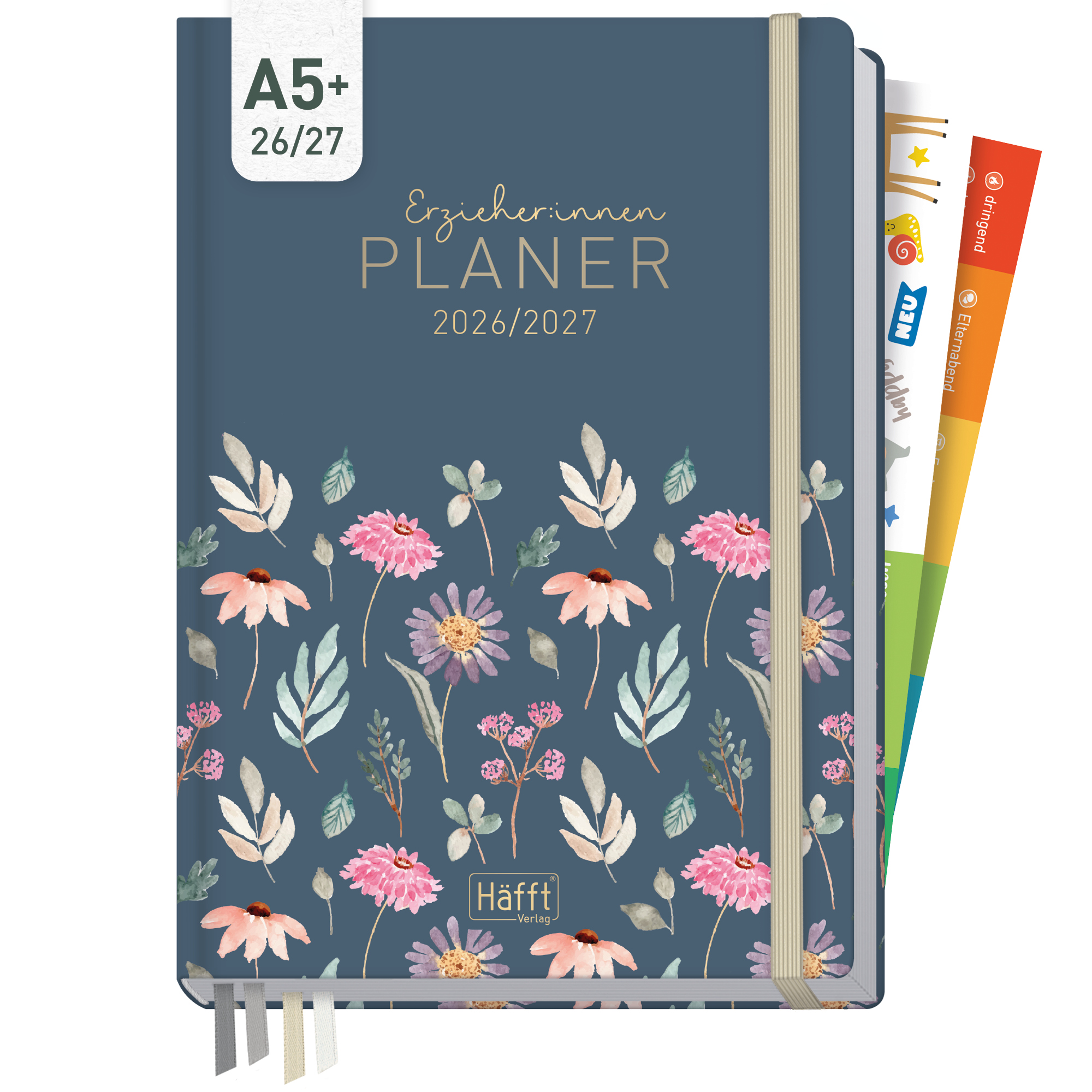 Artikelbild 1 des Artikels “Erzieher-Planer A5+ 26/27  [Flying Flowers] “