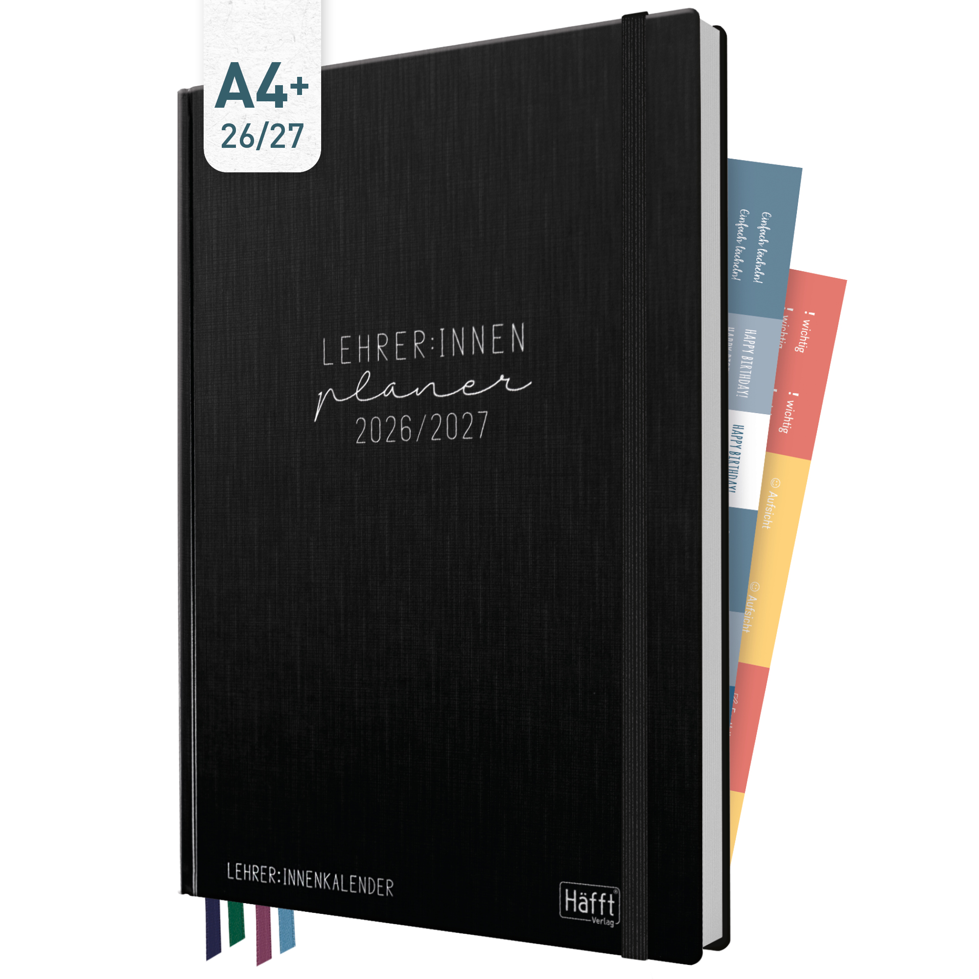 Artikelbild 1 des Artikels “Lehrer-Planer Maxi A4+ 26/27 [Black Edition] “