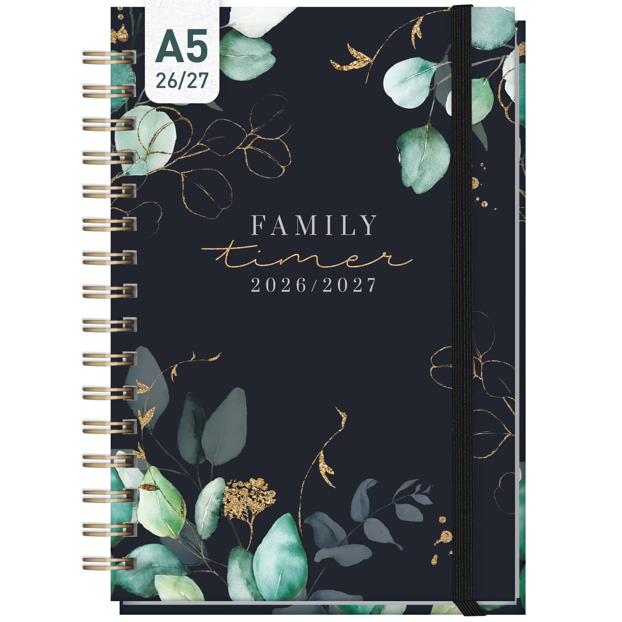 Artikelbild 1 des Artikels “Family-Timer A5 2026 2027 [Mondscheinblüten] “