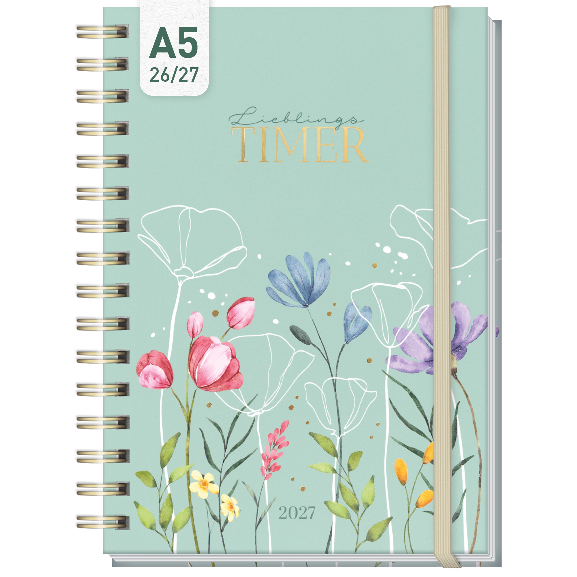 Artikelbild 1 des Artikels “Lieblings-Timer A5 2026/2027 [Spring Flowers] “