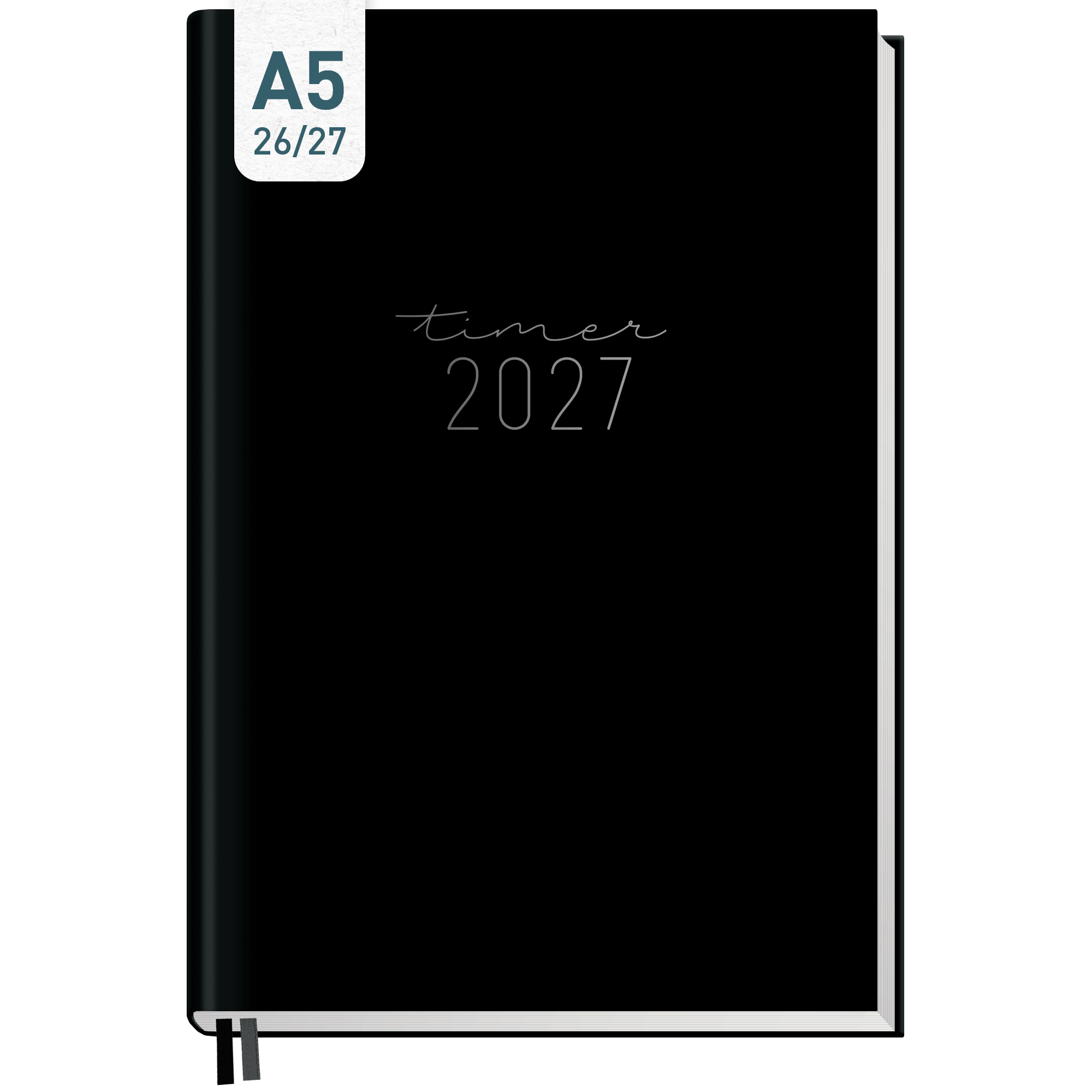 Artikelbild 1 des Artikels “Chäff-Timer A5 2026/2027 [Black Edition] “