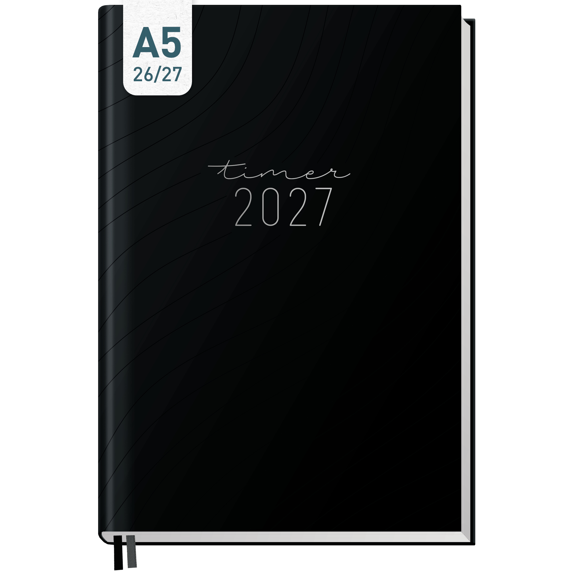 Artikelbild 1 des Artikels “Chäff-Timer A5 2026/2027 [Black Edition] “