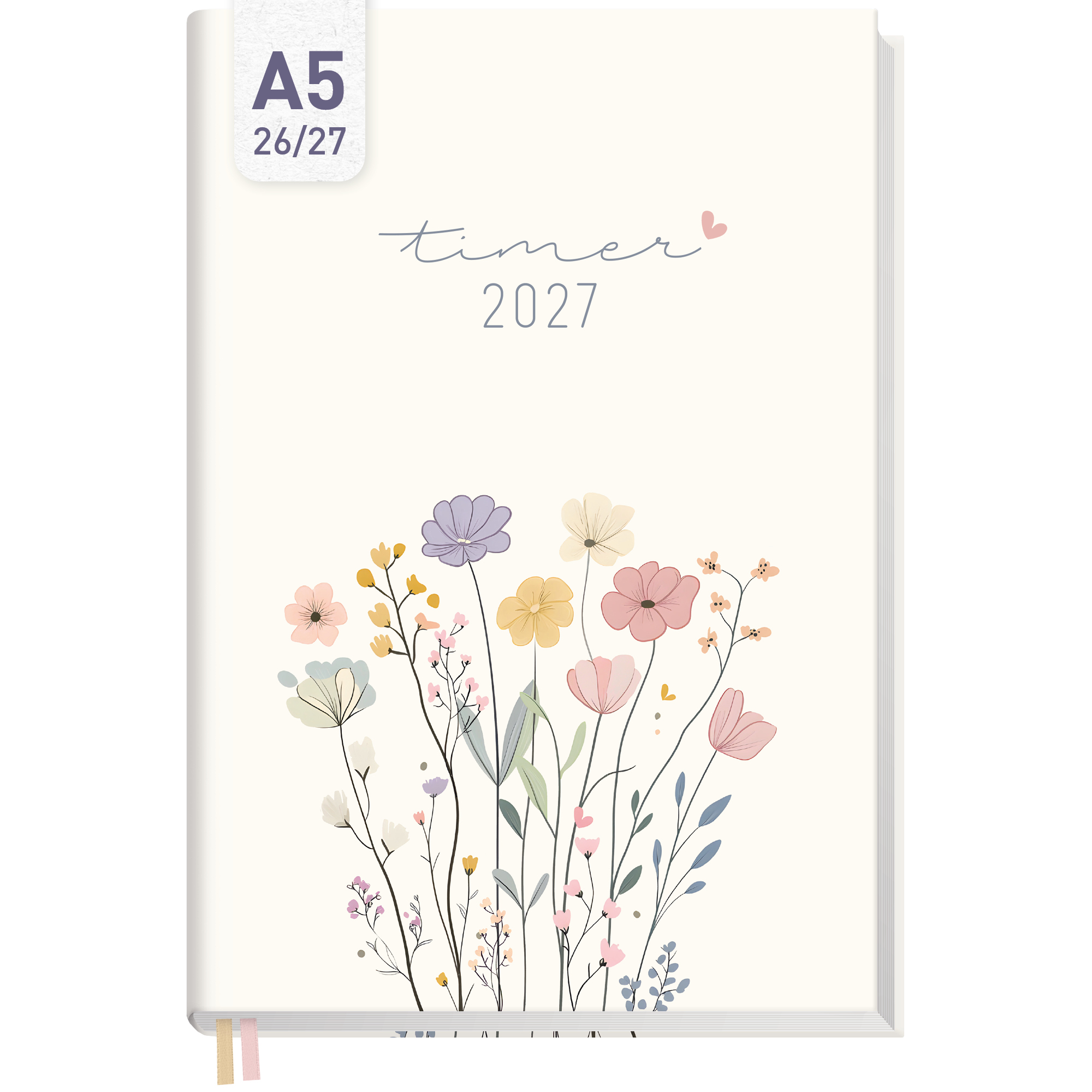 Artikelbild 1 des Artikels “Chäff-Timer A5 2026/2027 [Flower Joy] “