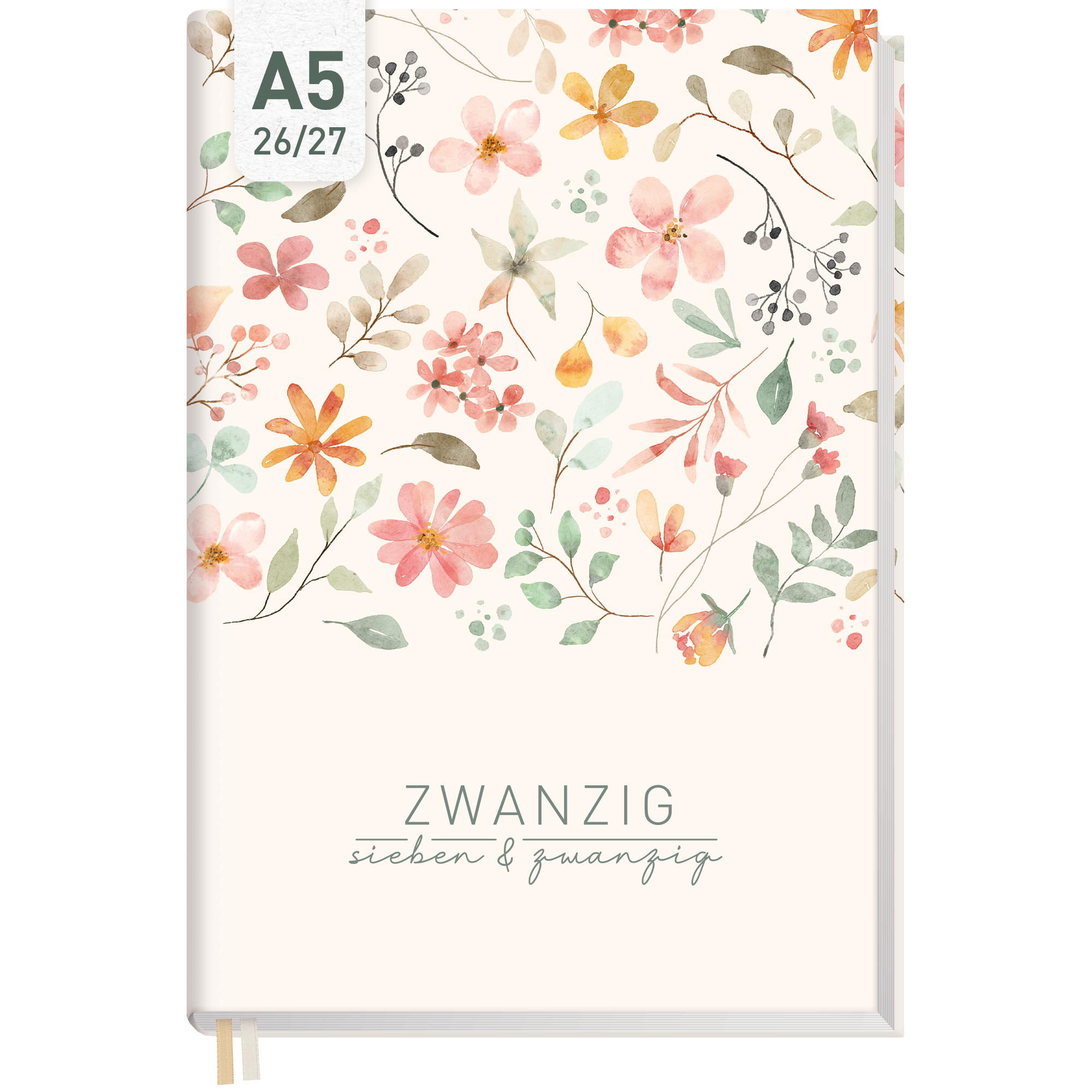 Artikelbild 1 des Artikels “Chäff-Timer Kalender A5 2026/2027 [Wild Blossoms] “