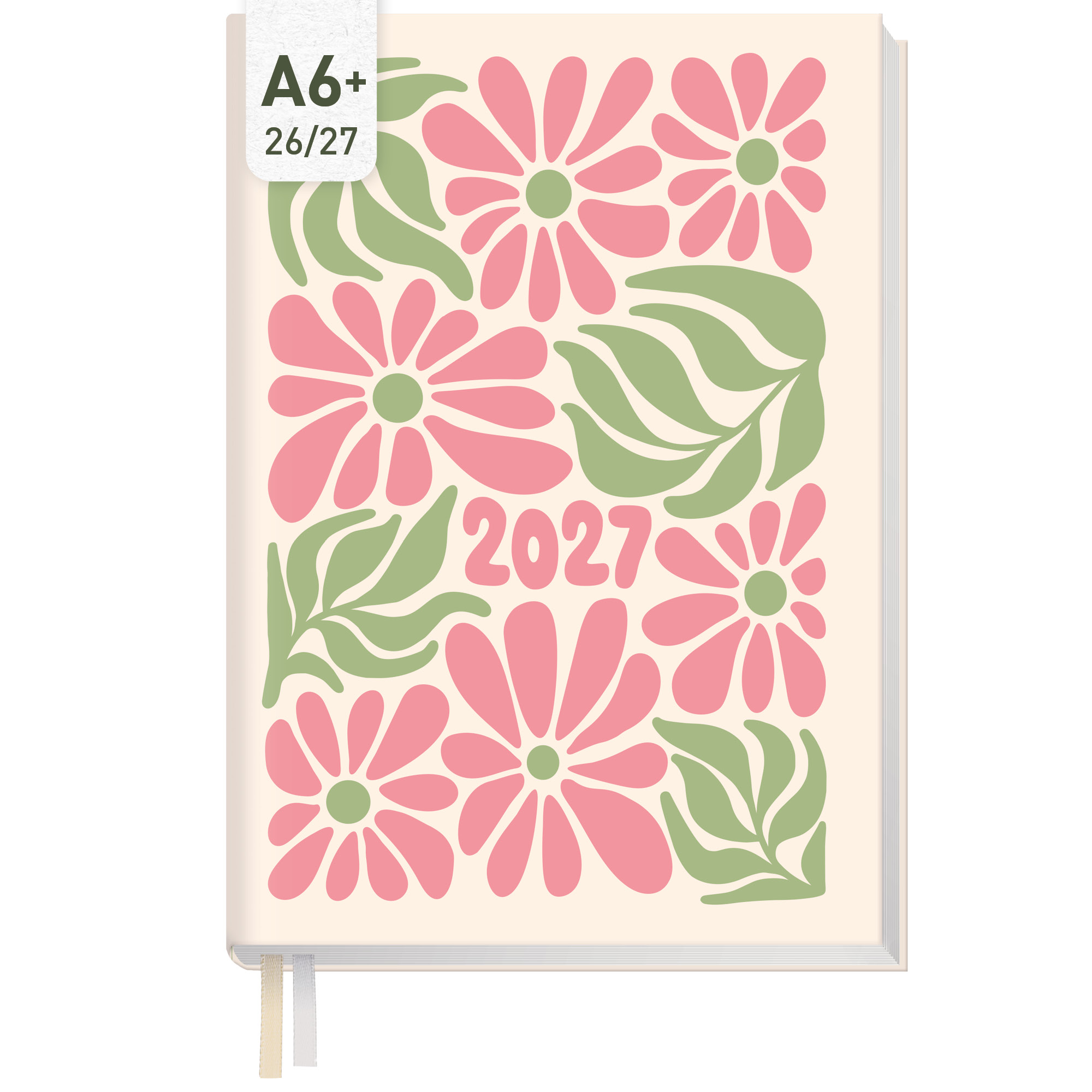 Artikelbild 1 des Artikels “Chäff-Timer Mini A6+ 2026/2027 [Flower Power pink] “