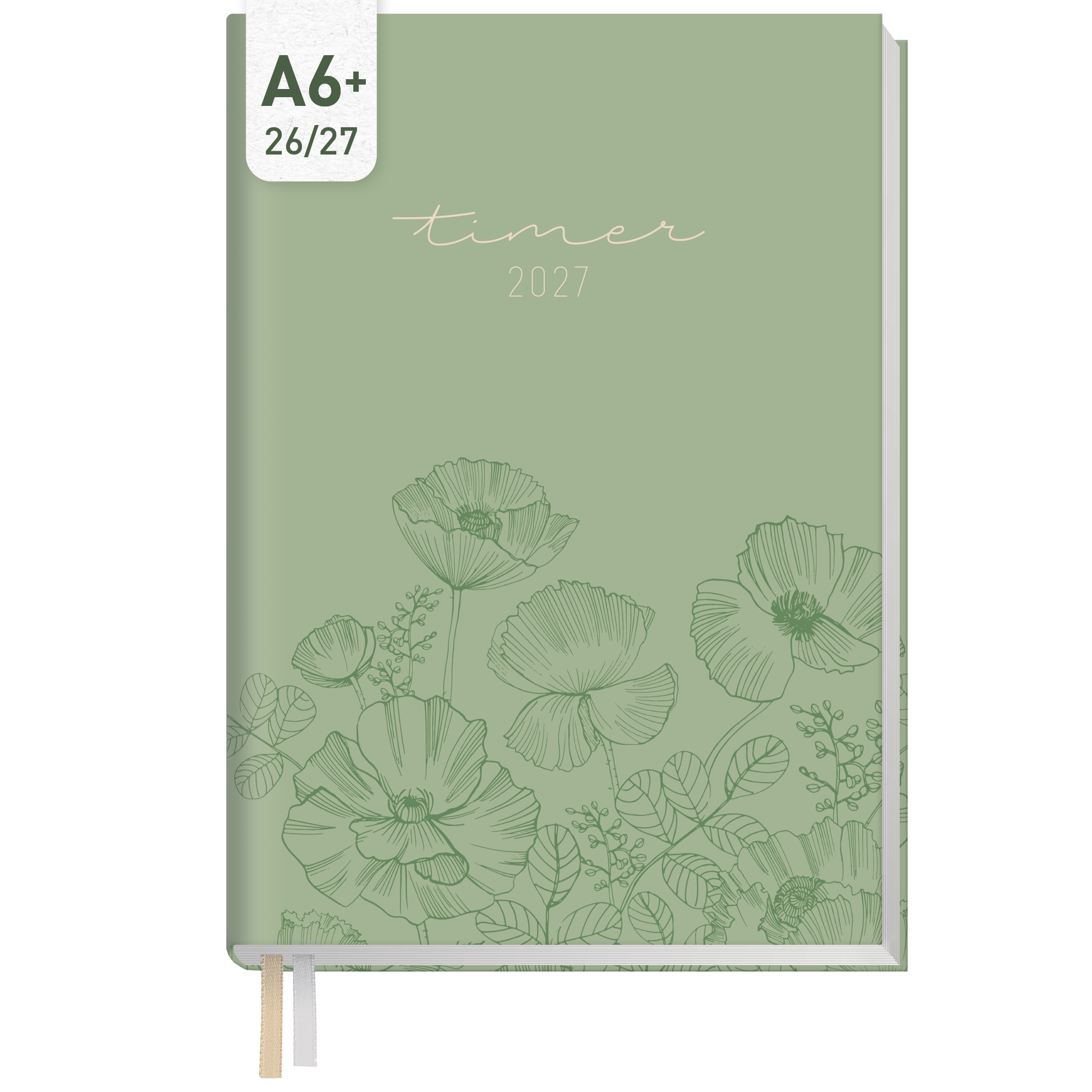 Artikelbild 1 des Artikels “Chäff-Timer Mini A6+ 2026/2027 [Green Poppy] “