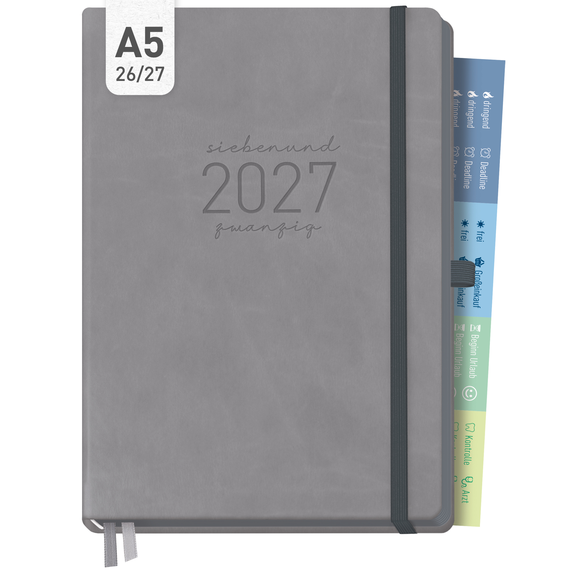 Artikelbild 1 des Artikels “Chäff-Timer Deluxe A5 2026/2027 [Grey Edition] “