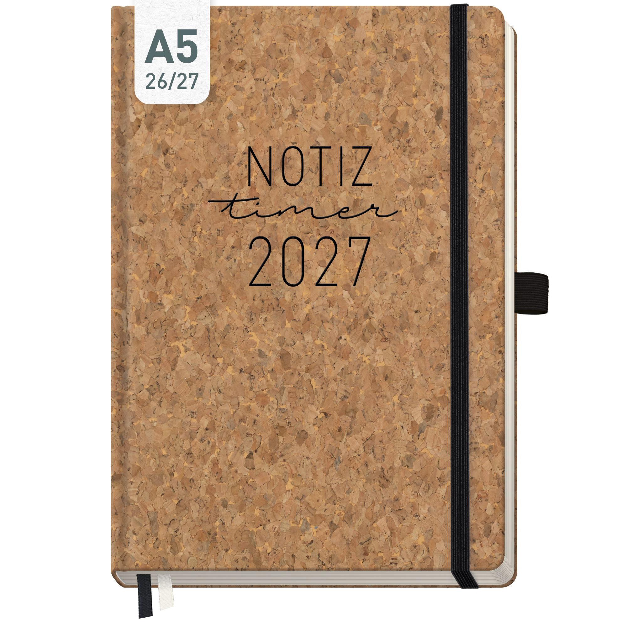 Artikelbild 1 des Artikels “Wochen-Notiz-Kalender 2026/2027 A5 [Kork] “