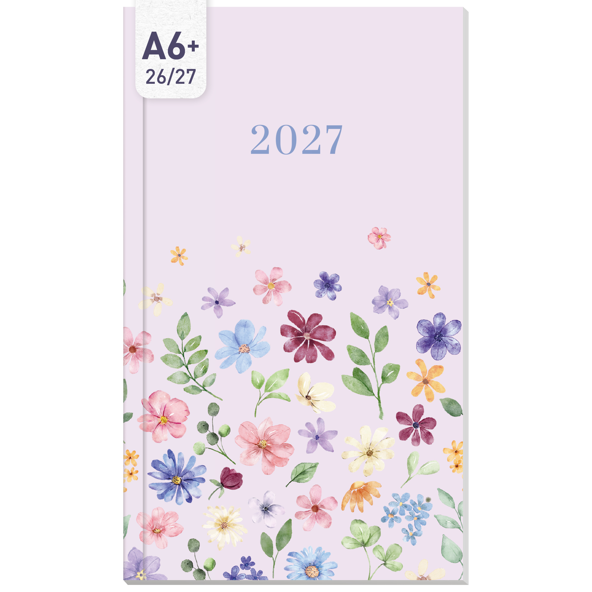 Artikelbild 1 des Artikels “Monatskalender 2026/2027 A6+ Slim Taschenkalender [Lilac Blossoms] “
