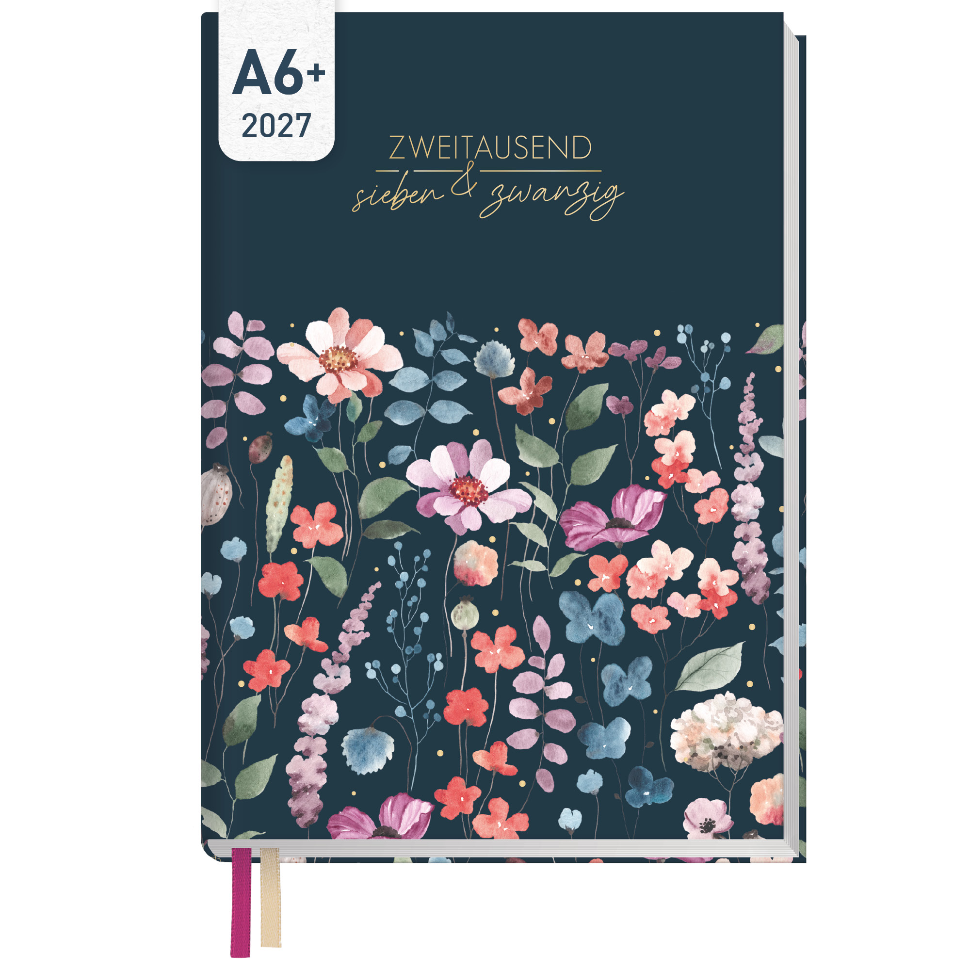 Artikelbild 1 des Artikels “Chäff-Timer Mini 2027 A6+ [Flower Inspiration blue] “