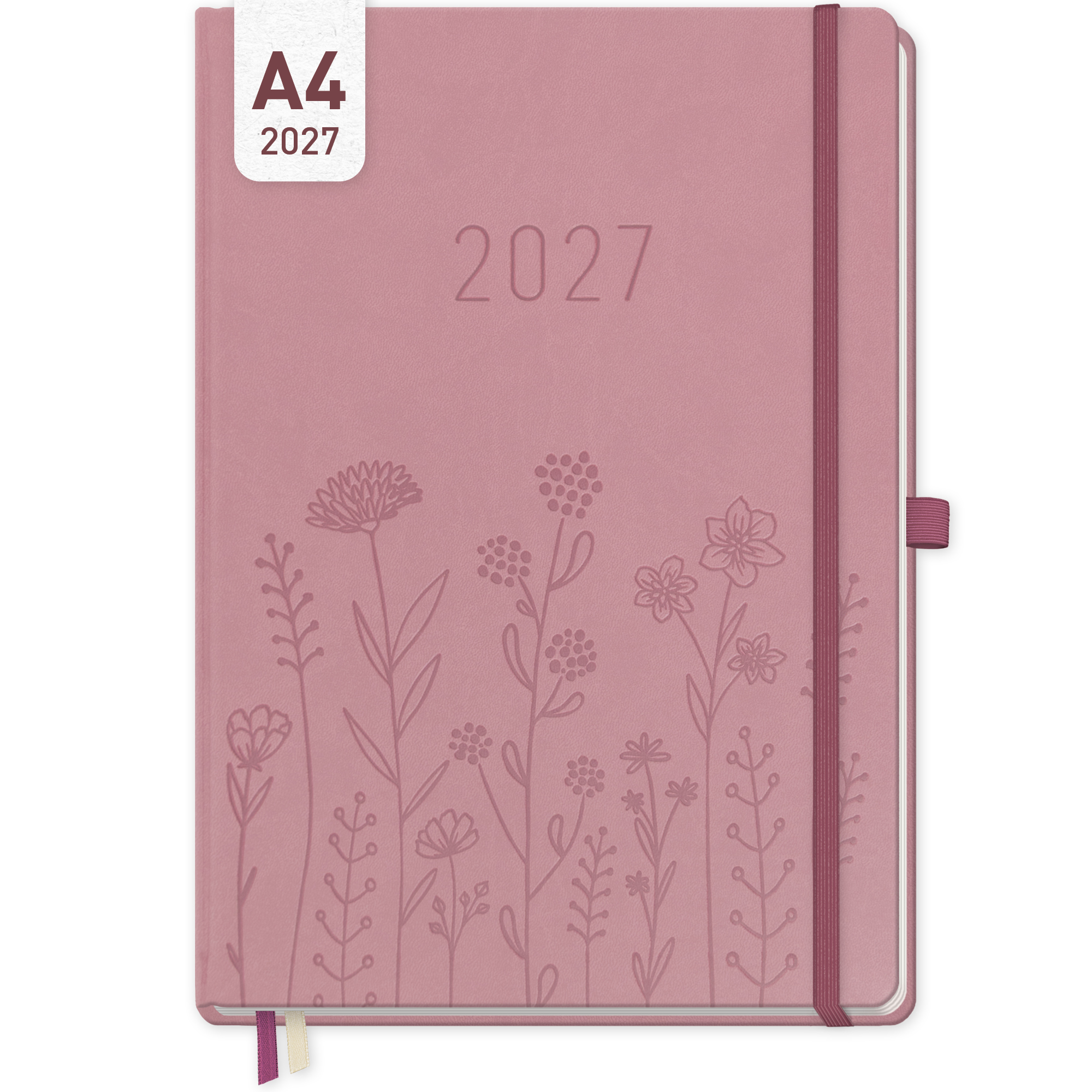 Artikelbild 1 des Artikels “Wochen-Notiz-Kalender A4 2027 [Fine Flowers] “