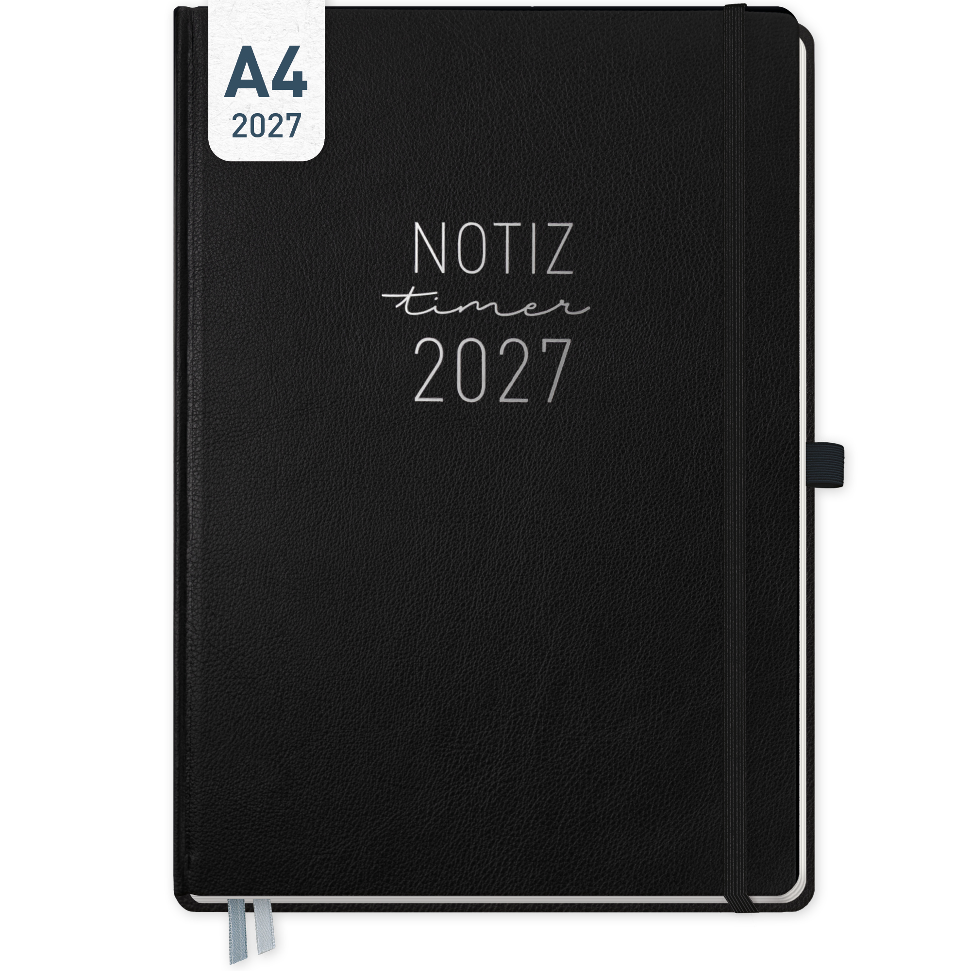 Artikelbild 1 des Artikels “Wochen-Notiz-Kalender A4 2027 [Schwarz] “