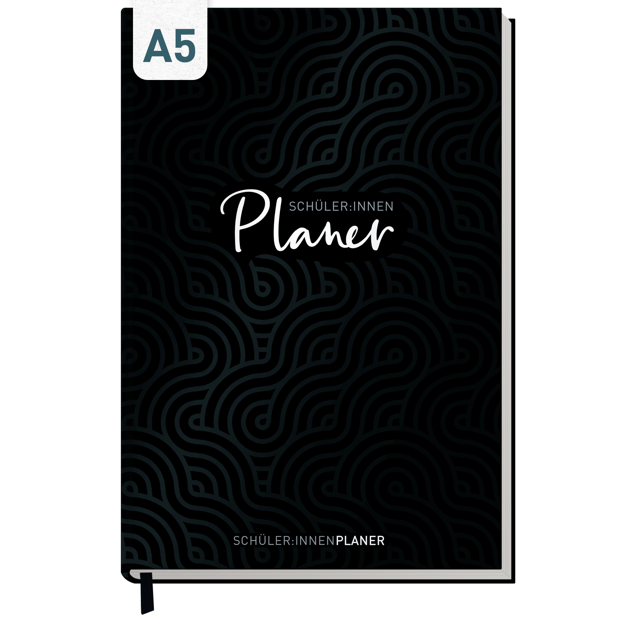 Artikelbild 1 des Artikels “Schulstuff Schülerplaner A5 [Black Pattern] “