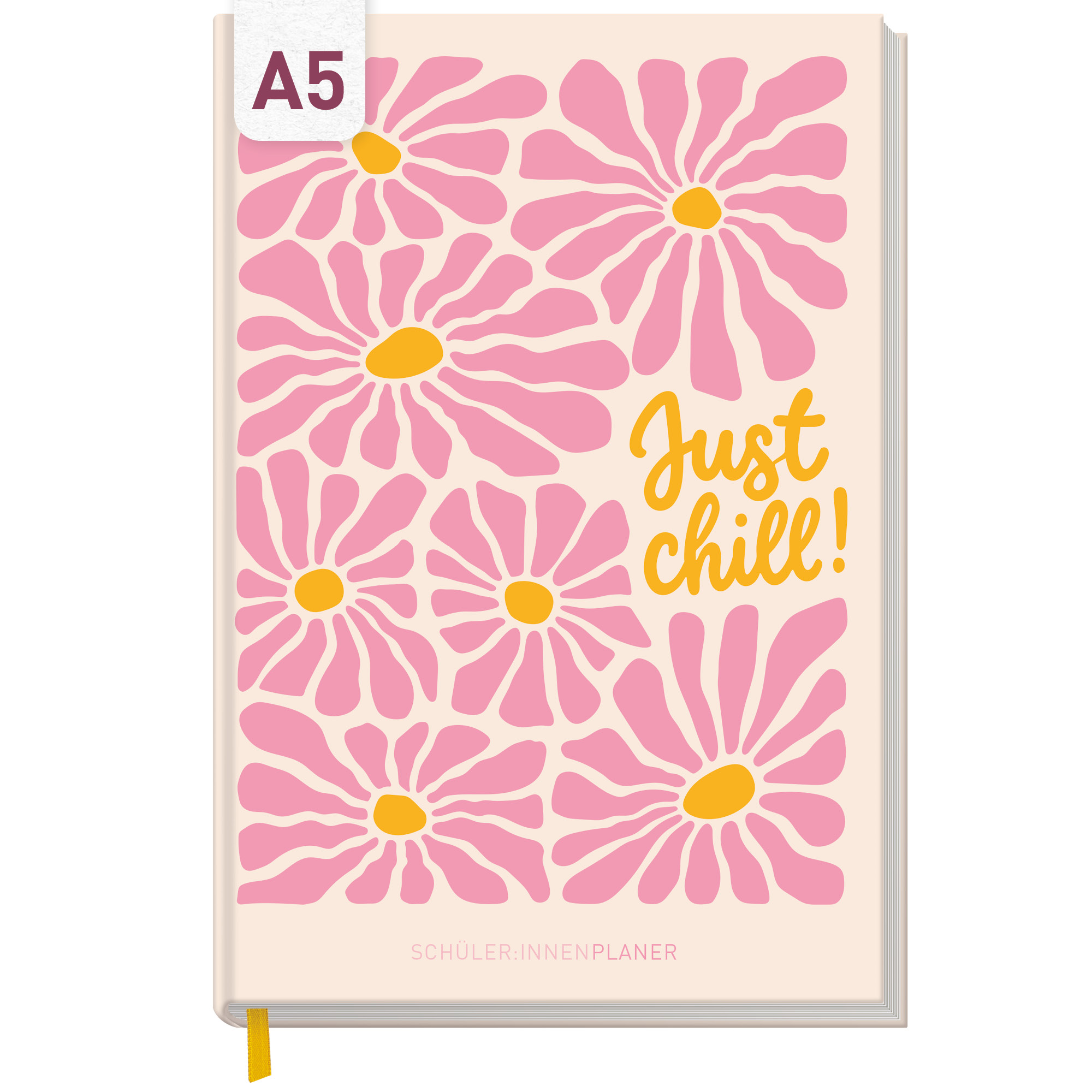 Artikelbild 1 des Artikels “Schulstuff Schülerplaner A5 [Pink Flowers] “