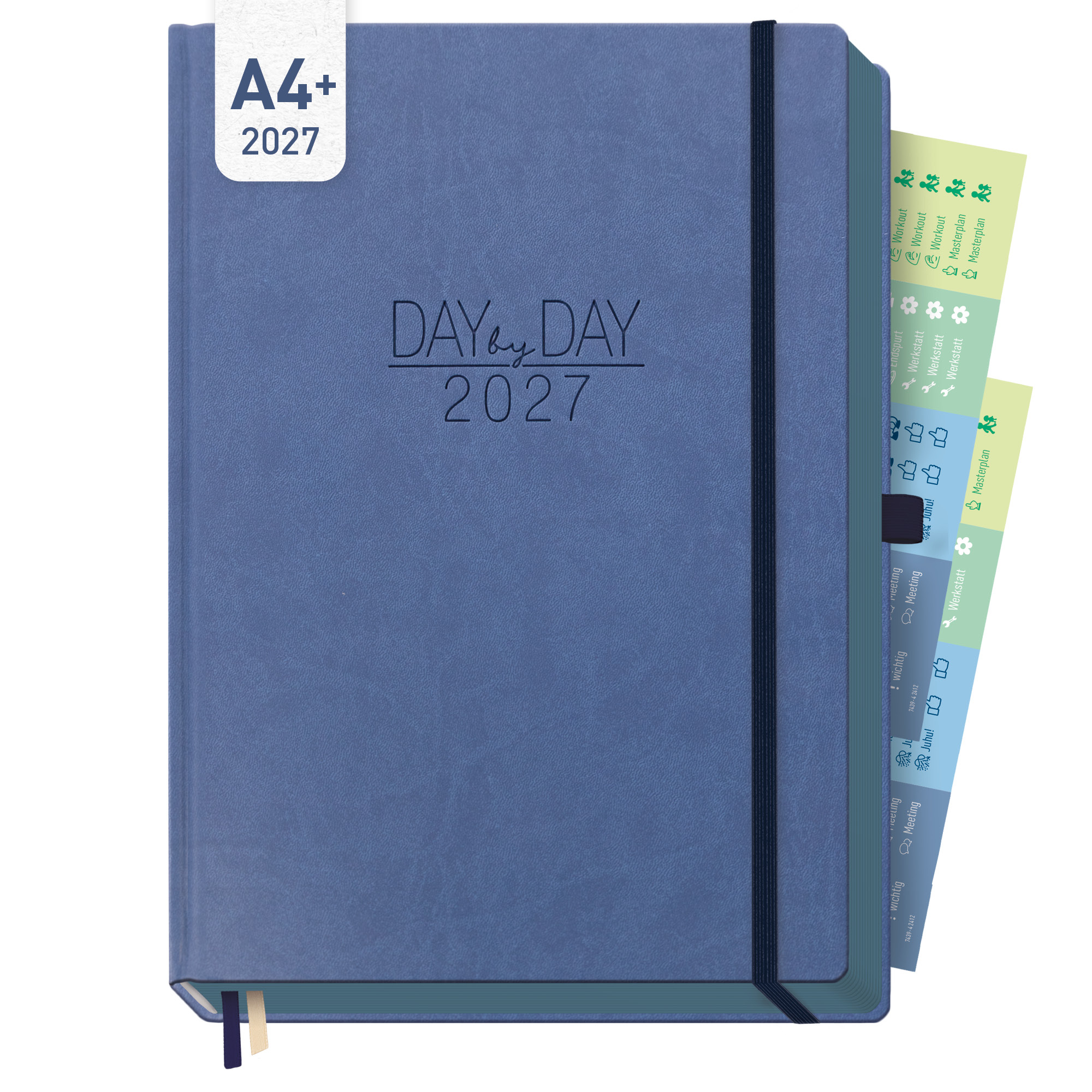 Artikelbild 1 des Artikels “Organizer Day by Day Maxi A4+ 2027 [Business Blue] “