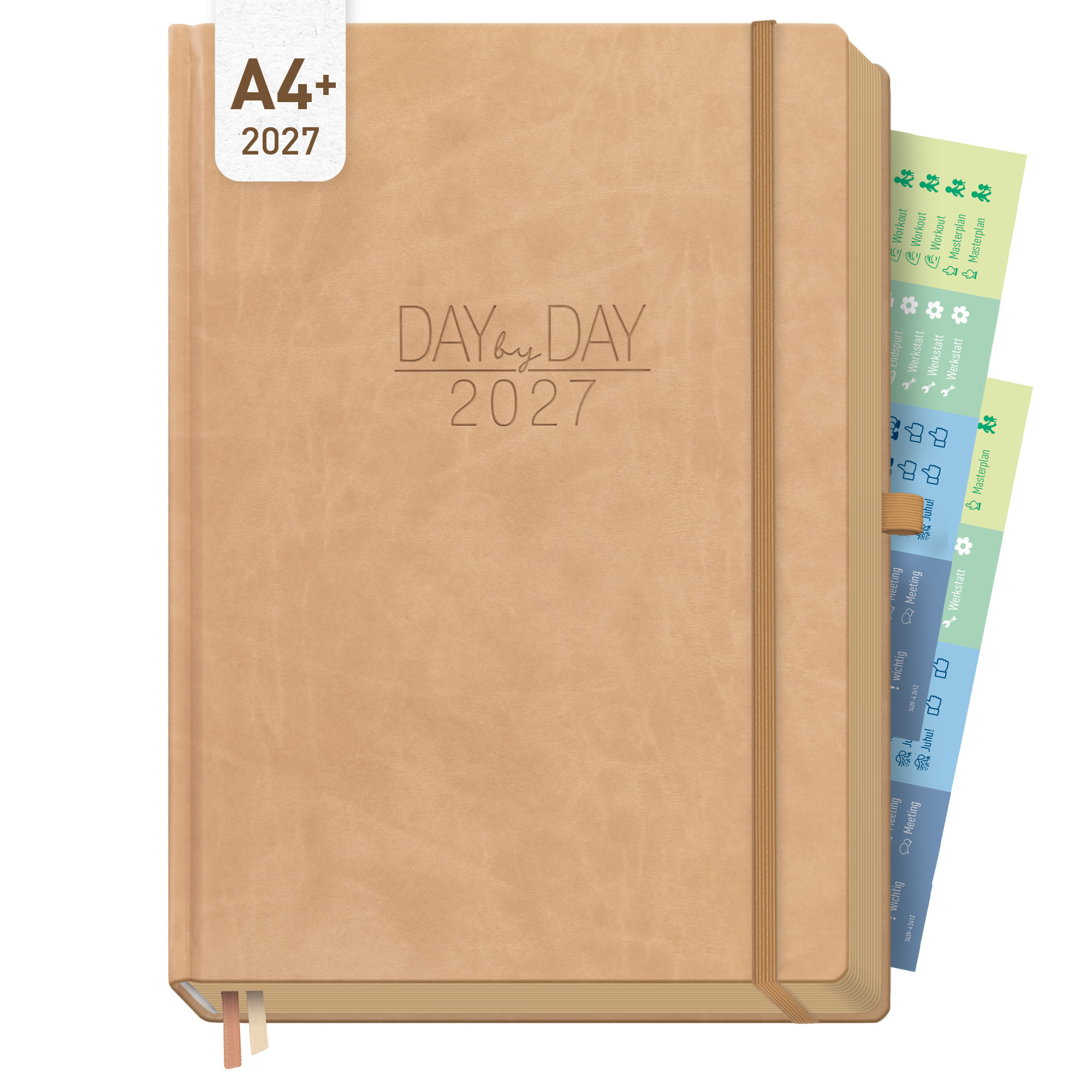 Artikelbild 1 des Artikels “Organizer Day by Day Maxi A4+ 2027 [Prestige Beige] “